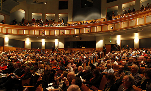 Audience in theatre