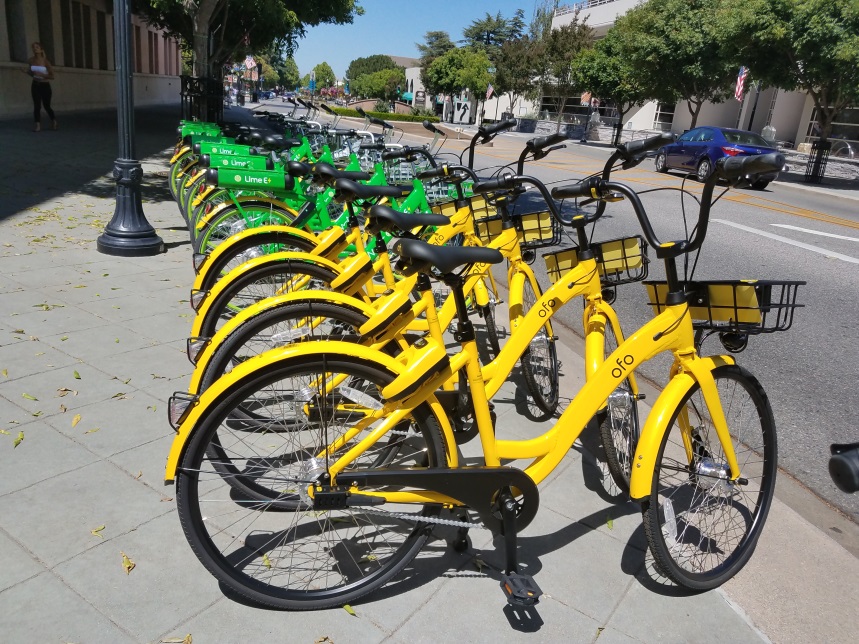 Bike Share bicycles