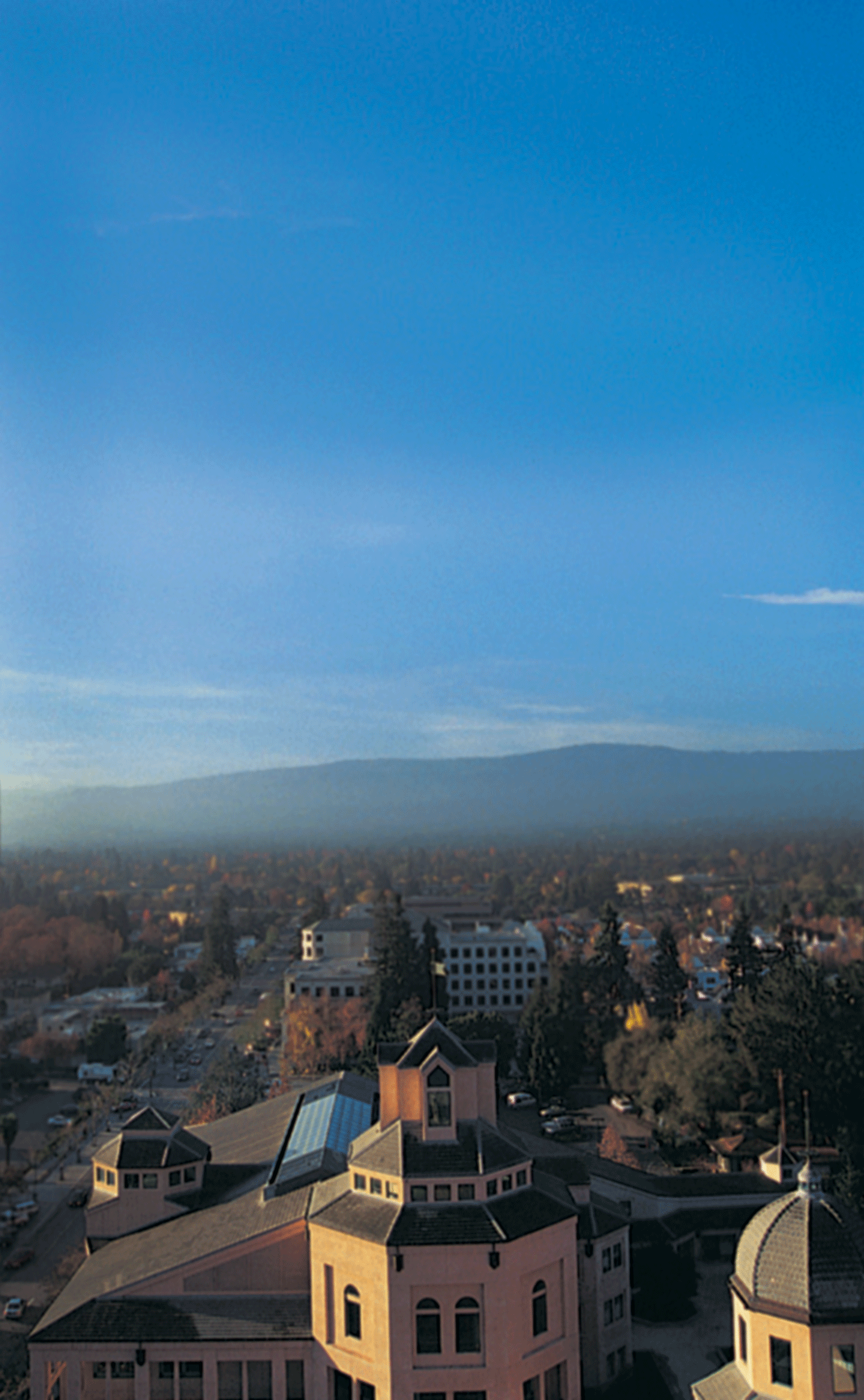 Aerial City Hall and MV