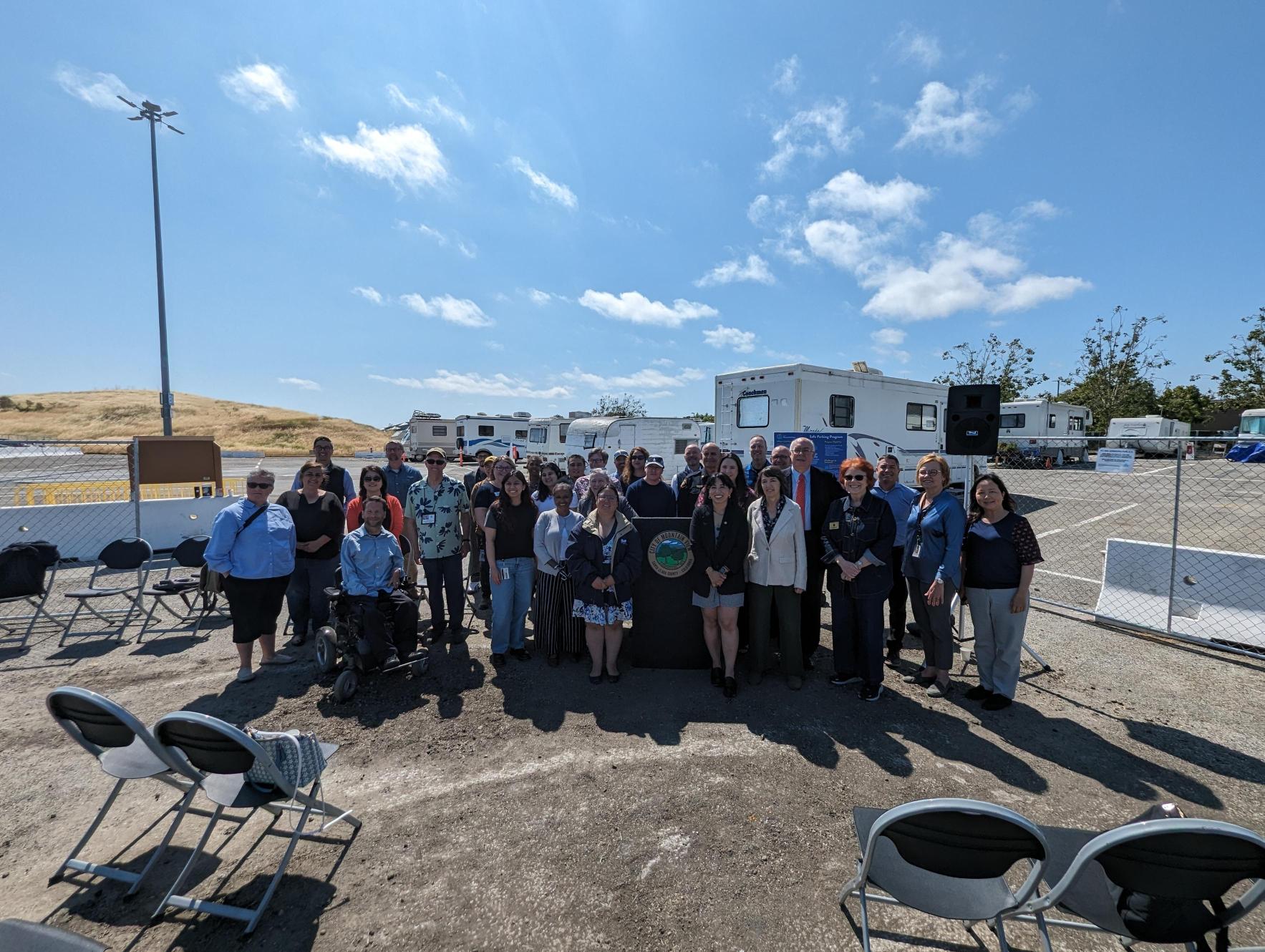 Group Photo parking expansion