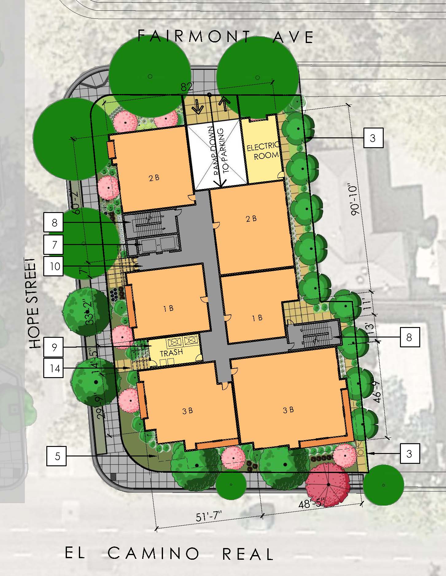 Site Plan -969 Hope Street