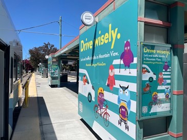 Light Rail Platform Posters