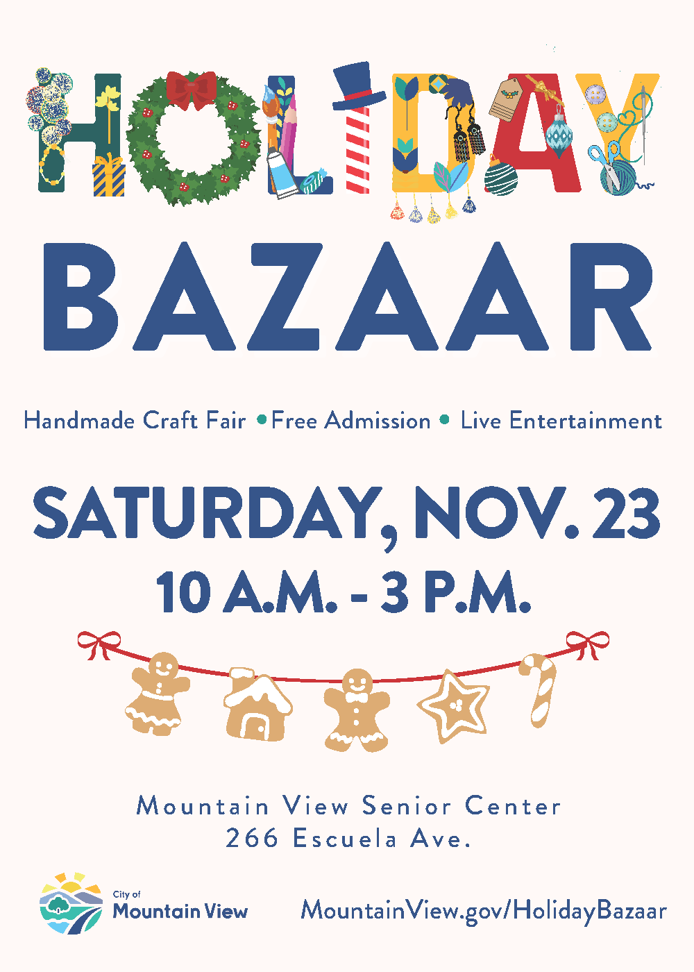 Holiday Bazaar 2024 Flyer