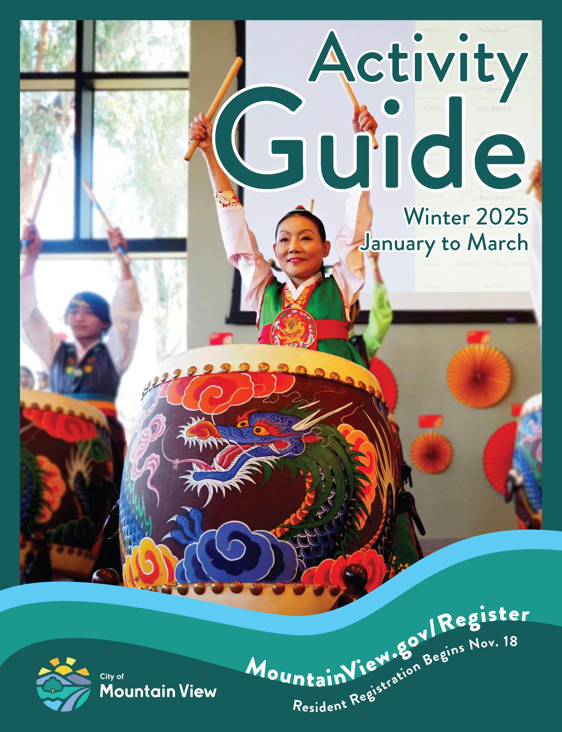 2025 Winter Activity Guide Cover Page